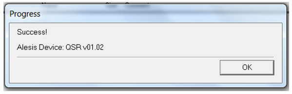 Sound Bridge MIDI communication status message